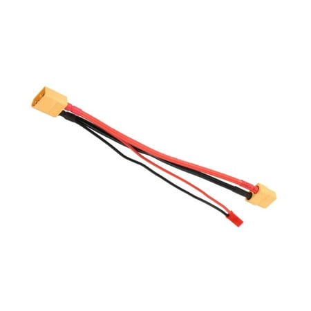 Battery Parallel Circuit - HobbyFlip XT60 Extension Cable with JST Parallel Battery Connector Plug Wire RC Compatible with RC Aircraft