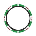 thumbnail image 7 of Welsh Flag Anti-Slip Neoprene Steering Wheel Cover, Universal 15 Inch Fit Vehicles, Sedans, SUVs, Vans, Trucks, 7 of 7