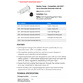 thumbnail image 2 of Washer Pump - Compatible with 2007 - 2014 Chevy Silverado 3500 HD 2008 2009 2010 2011 2012 2013, 2 of 2
