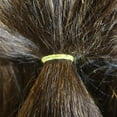 thumbnail image 3 of Amelia Beauty | 1/2in, Yellow, Elastic Rubber Band Pony Tail Holders | Made in USA, Ideal for Ponytails, Braids, Twists, Dreadlocks, Styling Accessories for Women, Men and Girls | 1000 Pack, 3 of 6