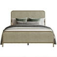 thumbnail image 3 of Home Design Parma Queen Panel Bed Frame, Metallic Gold, 3 of 11