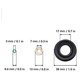 thumbnail image 2 of Sellos de inyector de combustible NQ + junta tórica para MK7 2.2 2.4 TDCi, 2 of 5