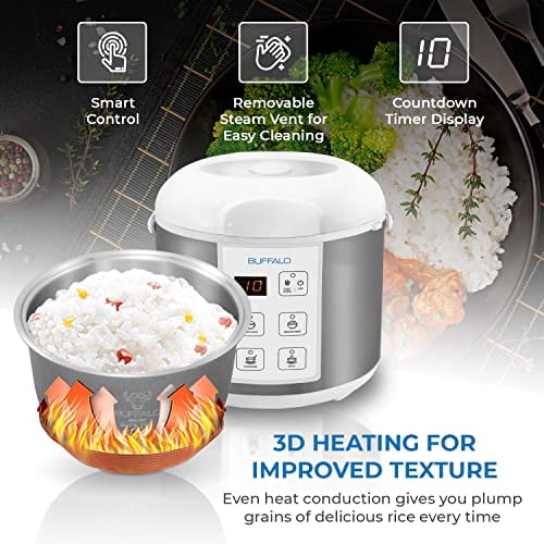 New Buffalo Classic Rice Cooker 10 cups