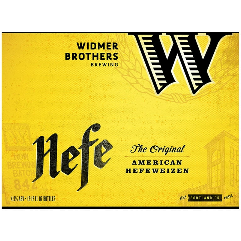 FHE-EW まみ （12入） Widmer Brothers Hefe, American Hefeweizen Style Craft Beer, 12