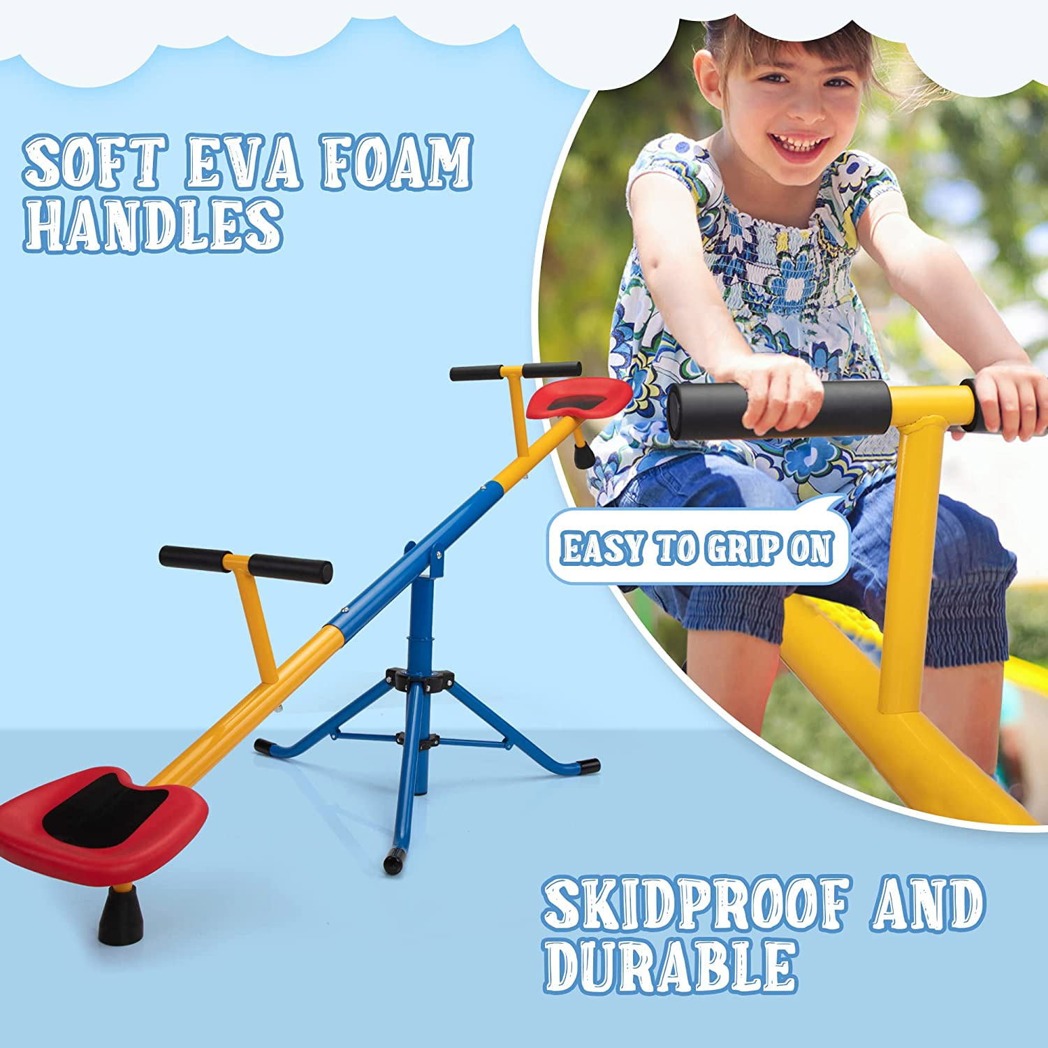 CIPACHO Teeter Totter for Kids, Toddlers Seesaw for Backyard CIPACHO Teeter Totter for Kids, Toddlers Seesaw for Backyard