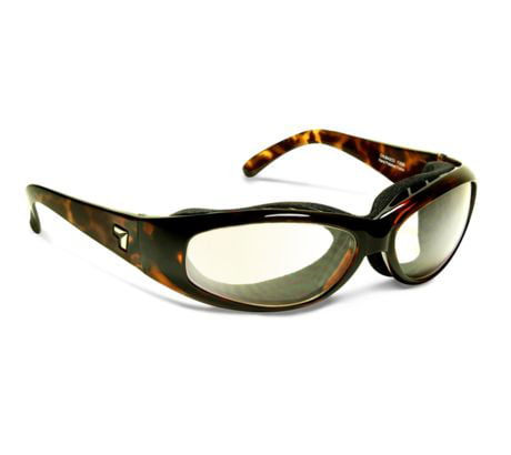 Small/Large Tortoise Dark Frame Gray Lens 7eye SharpView Chubasco Sunglasses