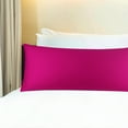 thumbnail image 2 of PiccoCasa Body Pillowcase 300 Thread Count Egyptian Cotton Pillowcase King Rose, 2 of 8