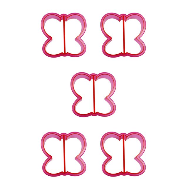 Bearachild Molde para rebanar pan, moldes de plástico para galletas y sándwiches, rebanador de frutas, molde para el hogar, cocina, desayuno, utensilios Type1 NO1 Bearachild CBP038975