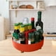 thumbnail image 5 of Organizador de especias giratorio con plato giratorio de 360 grados para encimeras de cocina, almacenamiento duradero para salsas, aceites y condimentos, diseño que ahorra espacio para usar, 5 of 6