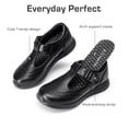 thumbnail image 5 of DREAM PAIRS Girls' Mary Jane Flats, Lightweight School Uniform Dress Shoes with Arch Support, Comfortable T-Strap Slip-On Shoes for Toddler/Little Kid, 5 of 7