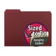 thumbnail image 1 of Smead Letter Tabbed File Folders, Maroon, 100 Count, 1 of 5