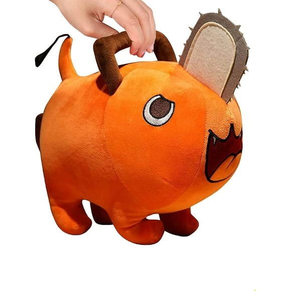 Chainsaw Man Pochita Plush Toys, Japanese Cartoon Chainsaw Man Plush Dolls, Chainsaw Man Anime Plush Cute Stuffed Dog Figure Toys for Kids Boys Girls Festival Birthday