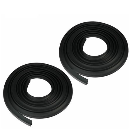 Door Weatherstrip Seals Rubber Pair Set of 2 For 1947-1955 Truck Pickup
