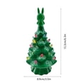 thumbnail image 3 of Easter Decor Easter Christmas Tree Shaped LED Resin Ornament with Colorful Lights Christmas Tree Window Decor Spring Holiday Decor Home Decor Collection, 3 of 6