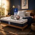thumbnail image 1 of Colchón King Size Spring Air Smith Sp + 2 Packs Almohadas Peach Feel, 1 of 12