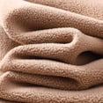thumbnail image 4 of Ropa interior con forro polar para hombres y mujeres, terciopelo de cordero grueso, color sólido, de mediana edad, base cálida, cuello redondo, traje cálido, 4 of 5