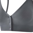 thumbnail image 5 of Antinious Ladies Solid Front Closure Wireless Removable Padding Back Everyday Bras, 5 of 5