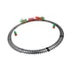 thumbnail image 5 of Tren eléctrico navideño con rieles, juego de tren navideño, decoración para de Navidad, juegos de trenes eléctricos, mini juguete ferroviario, 5 of 9