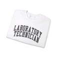 thumbnail image 3 of Laboratory Technician Lab Tech Sweatshirt Gifts Crew Neck Shirt Long Sleeve, 3 of 7
