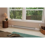 72 Electric Baseboard Heater, White, 1125/1500W, 208/240V