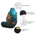 thumbnail image 6 of Pofeuu Elegant Butterfly And Flowers Print Automotive Car Seat Covers Flat Cloth Full Set Seat Covers,Car Seat Covers front seats for Cars Trucks and SUVs-2 PCS, 6 of 9