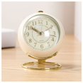 thumbnail image 2 of Bedside Alarm Clock Nordic Style Minimalist Small Alarm Clock Mute Students With A Night Light Artifact Alarm Clock Desk Decoration Clock, 2 of 15
