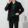 thumbnail image 4 of Chaqueta de traje de hombre de abrigo blanco, chaqueta de vestir para hombre chino, diseñador de lujo de negocios, nueva ropa de moda de primavera 2024, 4 of 5