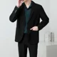 thumbnail image 4 of Chaqueta de traje de hombre de abrigo blanco, chaqueta de vestir para hombre chino, diseñador de lujo de negocios, nueva ropa de moda de primavera 2024, 4 of 5
