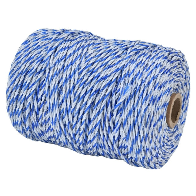 Cuerda para cerca eléctrica, 3 mm, 200 metros, cuerda conductora eléctrica, cerca eléctrica, solución innovadora Polywire