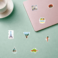 thumbnail image 4 of 35pcs-50pcs Scenic Stickers Traveling Country Stickers Landmark Stickers for Luggage Suitcases Fridge, 4 of 9