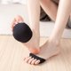 thumbnail image 4 of (4 pares) - Almohadillas metatarsianas Calcetines invisibles para mujeres y hombres Almohadillas suaves para pies para la bola de los pies Cojines reutilizables para corredores Prevenir el d, 4 of 5