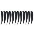 thumbnail image 2 of 12pcs 4 "Flecha de tiro con de goteo Flechas de plumas naturales Flecha Eje DIY DYNWAVEMX Piezas de Fletchings, 2 of 8