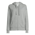 thumbnail image 6 of Time and Tru Women's Full Zip Fleece Jacket with Pockets, Sizes XS-XXXL, 6 of 6