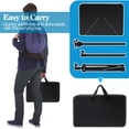 thumbnail image 4 of Soporte para partituras Mdvora, altura ajustable de 180 a 178 cm, con bolsa, 4 of 7