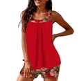 thumbnail image 4 of Wowcloth Women's Tankini Swimsuit, Conservative High-Waisted with Fashion Print for Beach and Vacation, 4 of 6