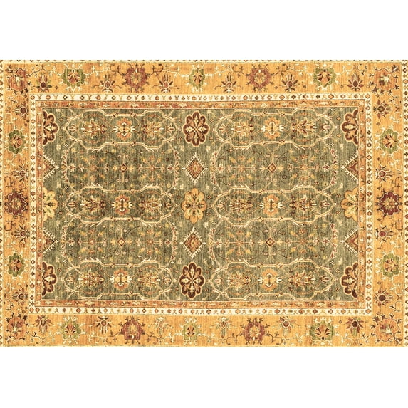 Ahgly Company Indoor Rectangle Oriental Brown Traditional Area Rugs, 8' x 12'