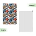 thumbnail image 2 of Kdxio French Food Pattern Golf Towel (24" X 16") with Carabiner Clip - The Convenient Golf Cleaning Towel, 2 of 8