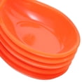 thumbnail image 7 of IDEANATEGRATE Serving Spoon Spoons for Soup Orange Plastic 6Pcs, 7 of 7