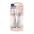 thumbnail image 2 of Chicco Set de Cubiertos Inoxidables Rosa 18M+, 2 of 6