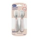 thumbnail image 2 of Chicco Set de Cubiertos Inoxidables Rosa 18M+, 2 of 6