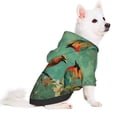 thumbnail image 2 of Gaeub Retro Birds Dog Hoodie Sweatshirts Warm Dog Clothes for Small Dogs,Puppy and Cat Costume-Medium, 2 of 7