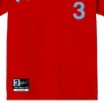 thumbnail image 4 of MLBPA Bryce Harper 3 Adult Red Crew Neck Short Sleeve T-shirt-Medium, 4 of 7