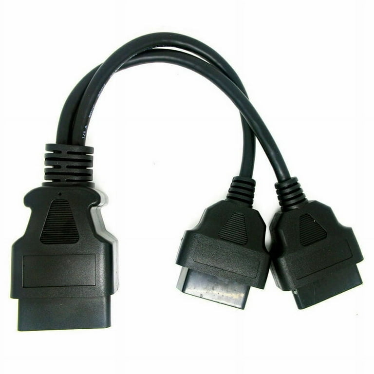 AUTOOL OBD2 16Pin Male to Female 14cm Extension Cable For Diagnostic Tool  (L120)