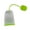 Green, variant on Reusable Silica Gel Tea Filter for Loose Leaf Tea, Fine Mesh Strainer for Hot or Iced Tea, Herbal Infusions, and Coffee in Green