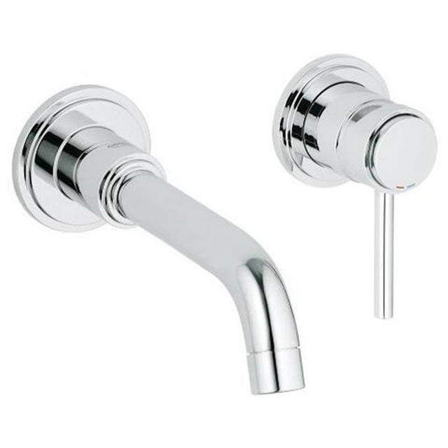 Grohe 1929100A Atrio Two-Hole Wall Mount Bathroom Faucet, Size 2