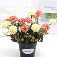 thumbnail image 5 of SPRING PARK 1Pc Artificial Flowers, Realistic Fake Flowers, Artificial Silk Flower Arrangement Home Wedding Party Furniture Decoration for Home Wedding, 5 of 7