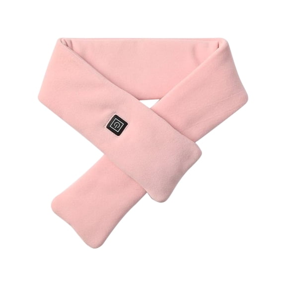 GRNSHTS Heated Scarf, Winter Warm Three-speed Adjustable Heating Scarf USB Heated Scarfs for Men Women (Pink)