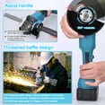 thumbnail image 2 of Amdohai 21V 125mm M14 Angle Grinder Brushless Motor Electric Grinding Tool Multifunctional Lithium Cutting Machine Utility, 2 of 8