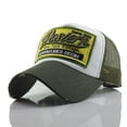 thumbnail image 1 of Sombrero de red verde - Raqueta de golf de béisbol de malla Sombrero de playa Sombrero ajustable de algodón Sombrero de protección solar anti - UV Sombrero de moda Hip Hop Sincero Electrónica, 1 of 5