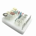 thumbnail image 5 of 35pcs/Set Dental HP Kit for Grinding or Polish Ceramic/Porcelain Applied to Laborary DIY Hobbies Diamond Burs Brush Dentist Tool, 5 of 6